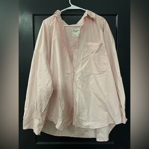 Abercrombie & Fitch Light Pink Button Down